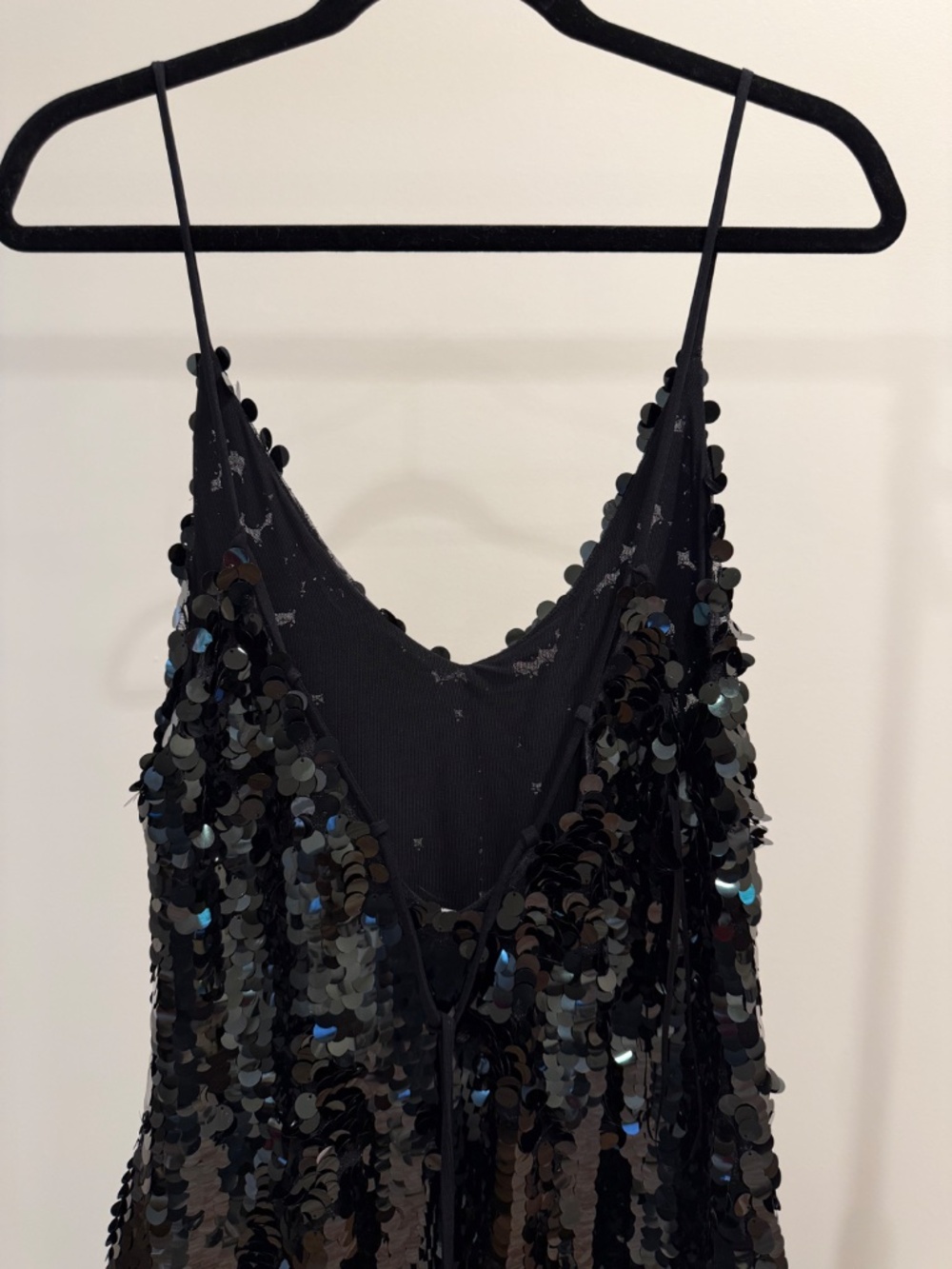 Free People Black Sequin Maxi Dress (XS) - Picture 3 of 3
